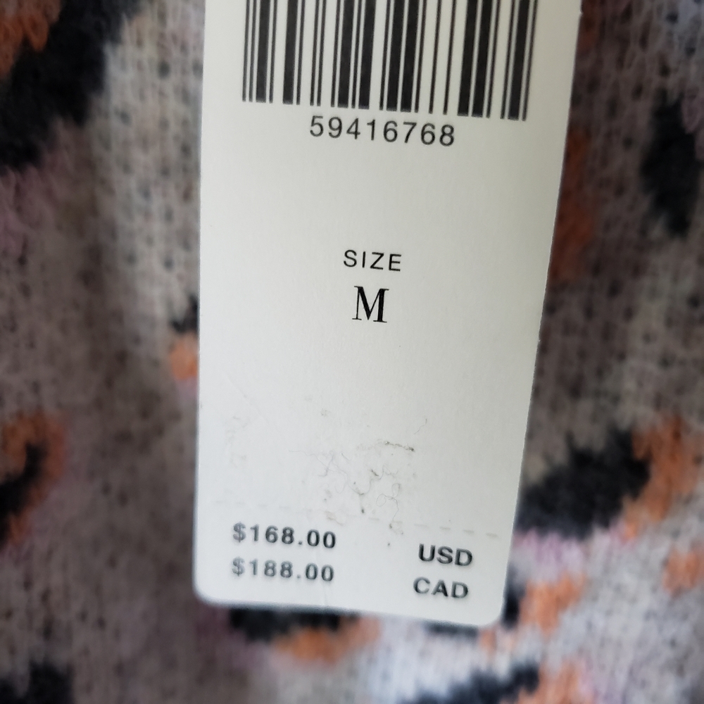 Anthropologie | Emmy Cowl Neck Leopard Print Tunic Sweater - Picture 5 of 16